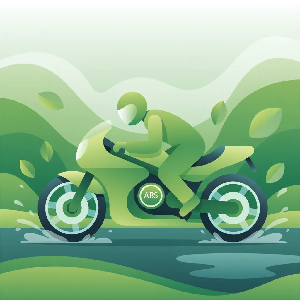 ABS Functionality and Limitations on Motorcycles lesson image