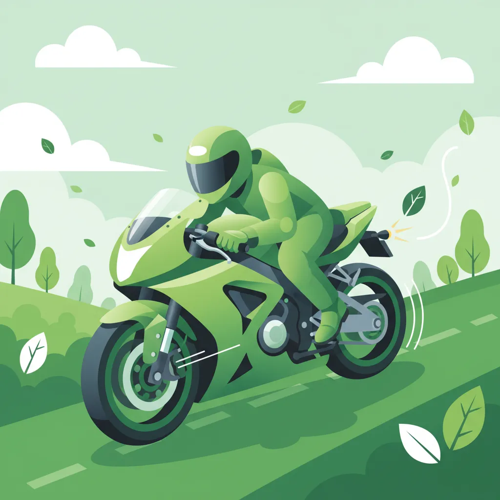 Braking Techniques at High Speed (voor- en achterrem) lesson image