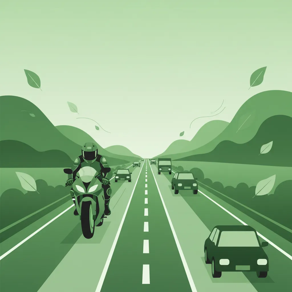 High-Speed Riding on Motorways (snelweg) lesson image