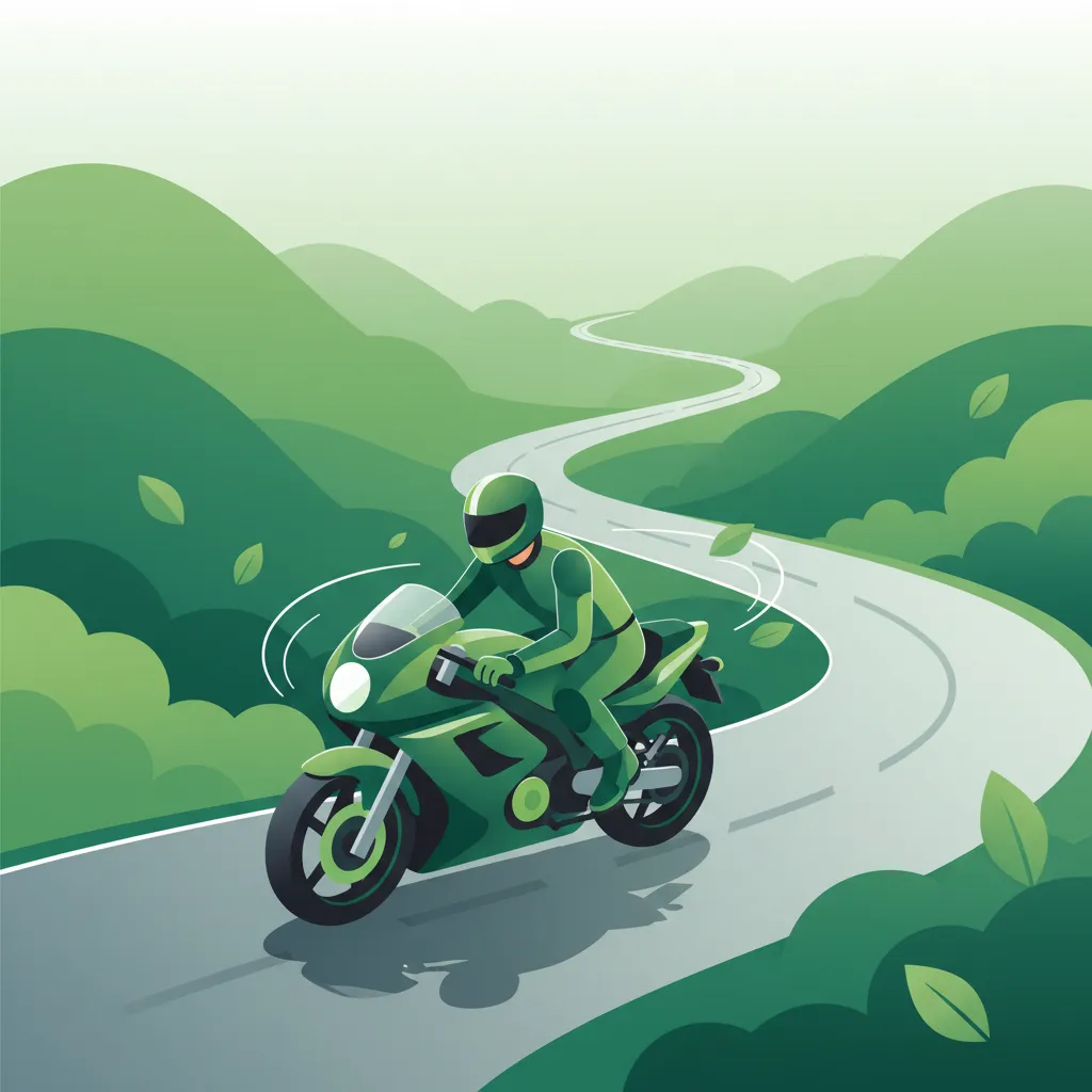 Cornering Techniques and Lean Angles lesson image