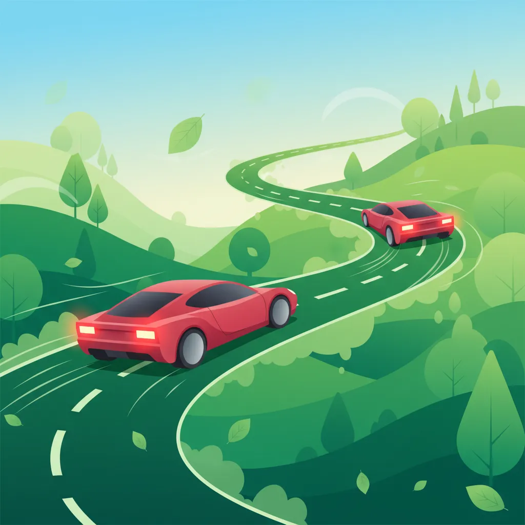 Braking Before and Accelerating Through Curves lesson image