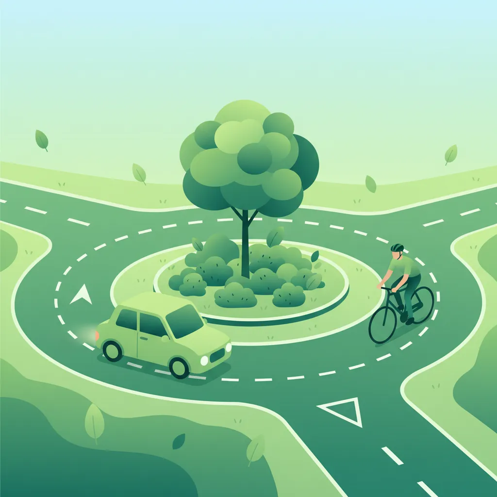 Priority Rules & Roundabout Navigation lesson image