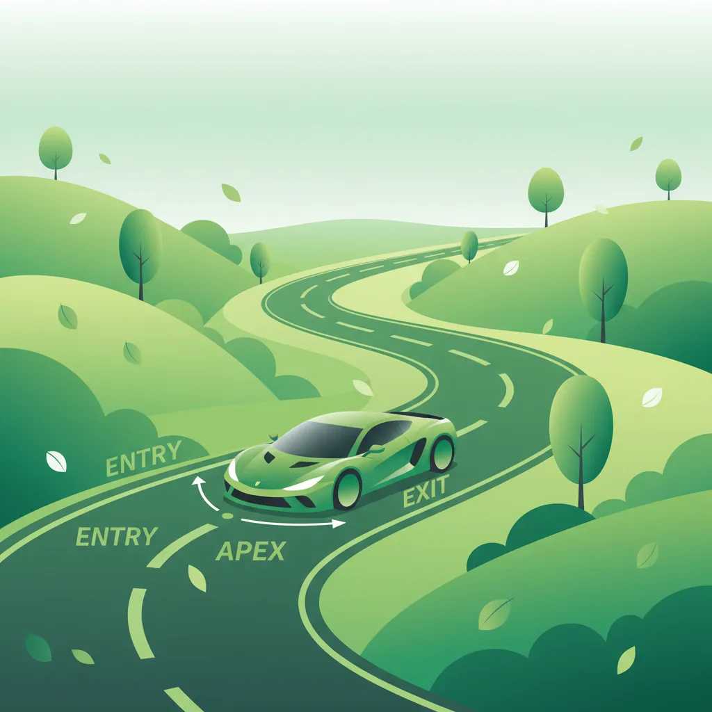 Corner Entry, Apex, and Exit Strategies lesson image