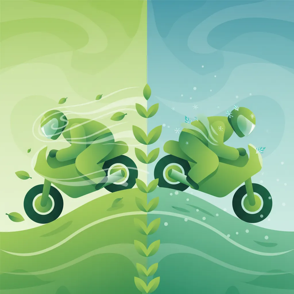 Adjusting Riding Style for Wind and Temperature lesson image