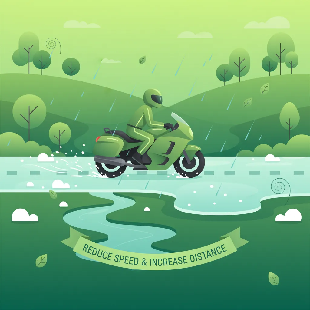 Riding in Rain, Snow, and Ice (ijs, sneeuw, regen) lesson image