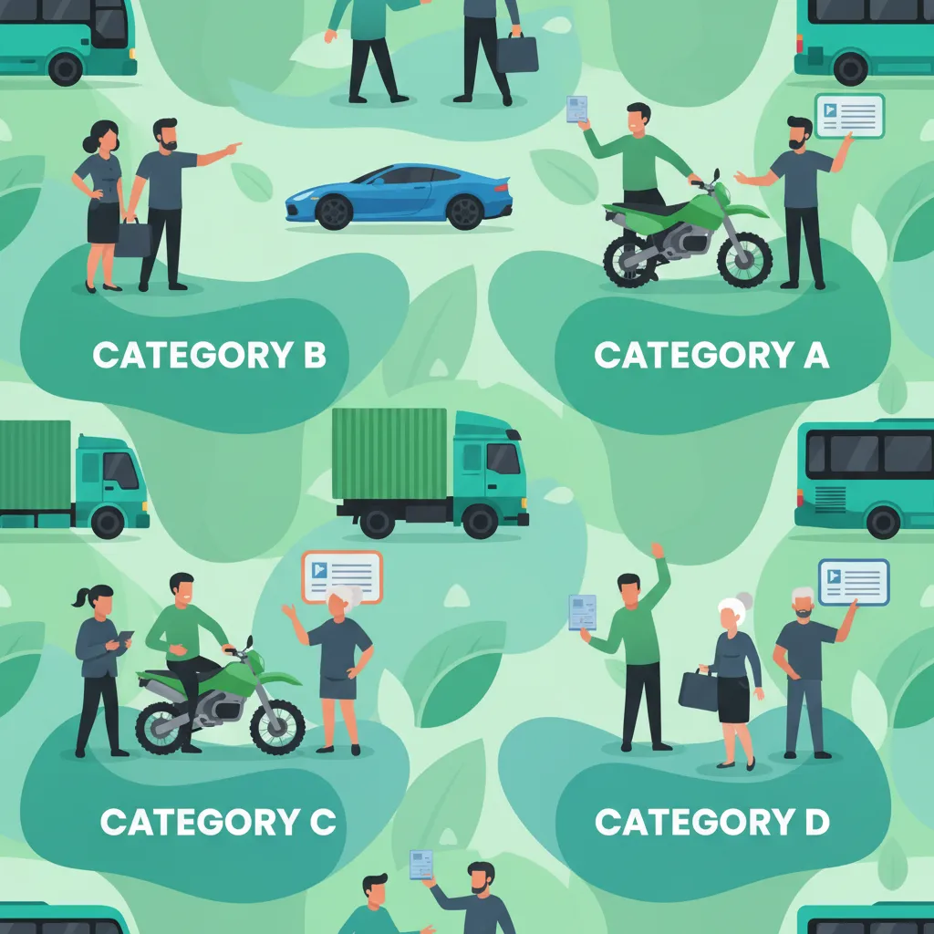 Afbeelding van de les Categorieën rijbewijs en geschiktheid