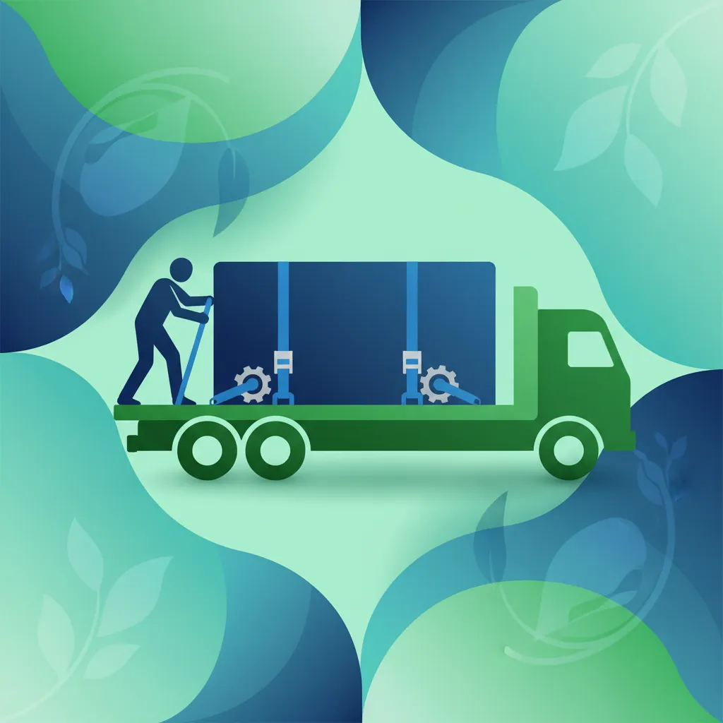 Securing Cargo: Tying Down and Restraint Methods driving theory lesson