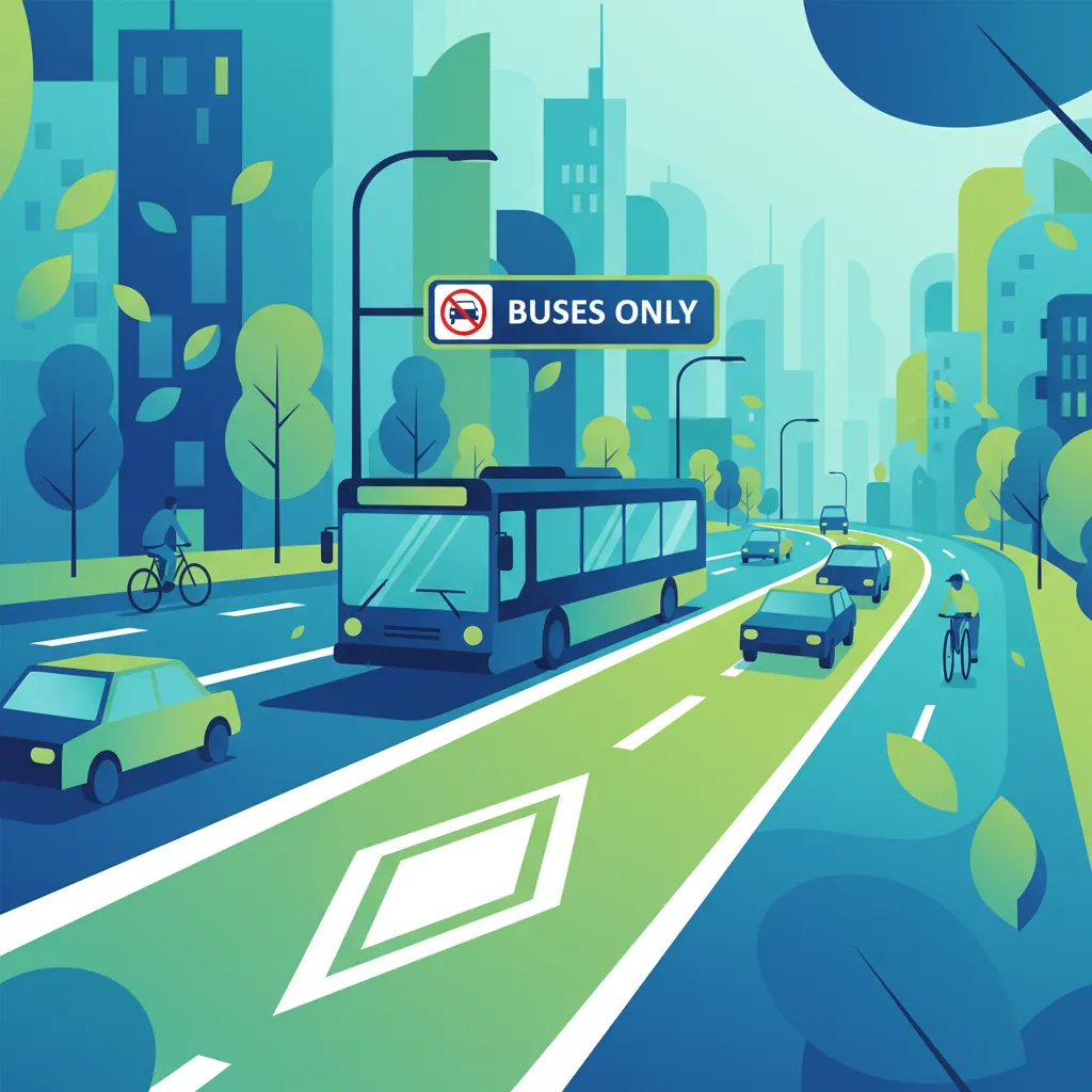 Road Signs Specific to Bus Operations (bus lanes, restrictions) driving theory lesson