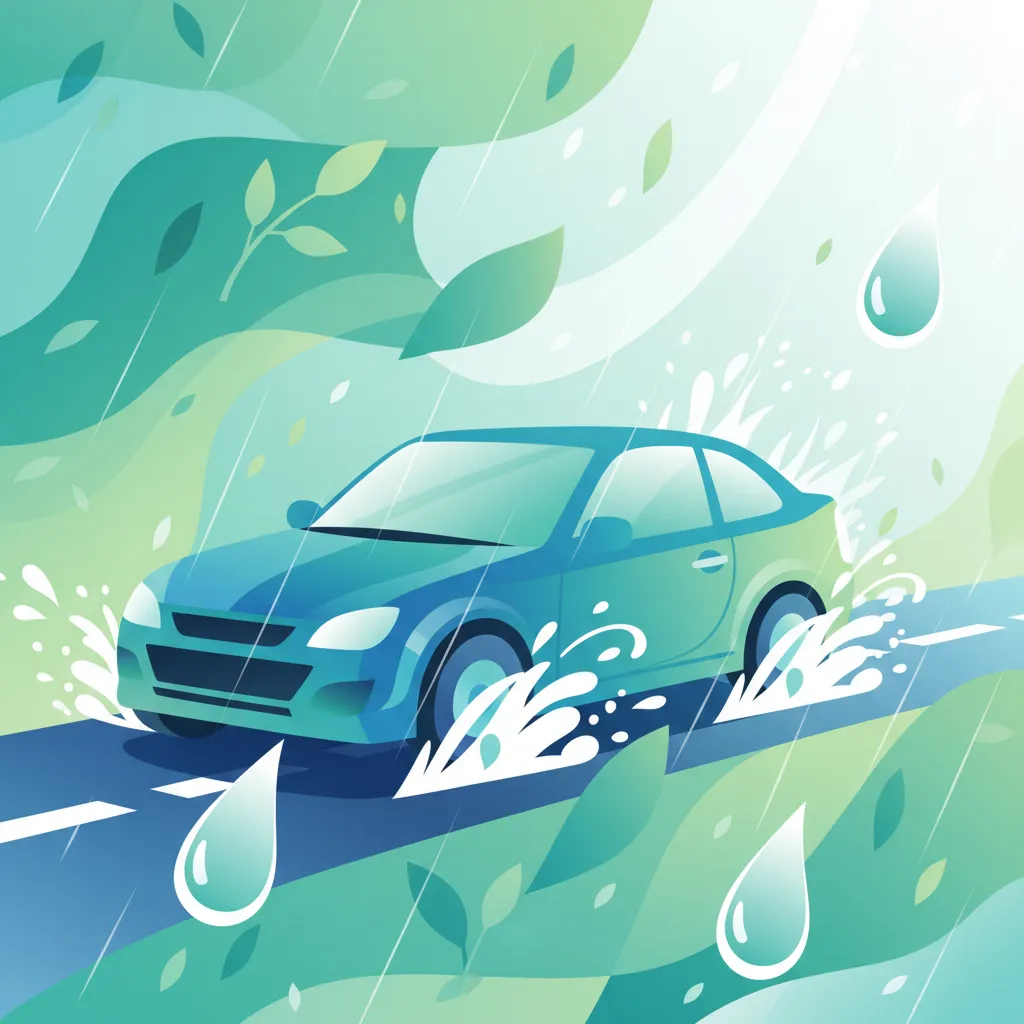 Afbeelding van de les Rijden in Regen en op Natte Wegen