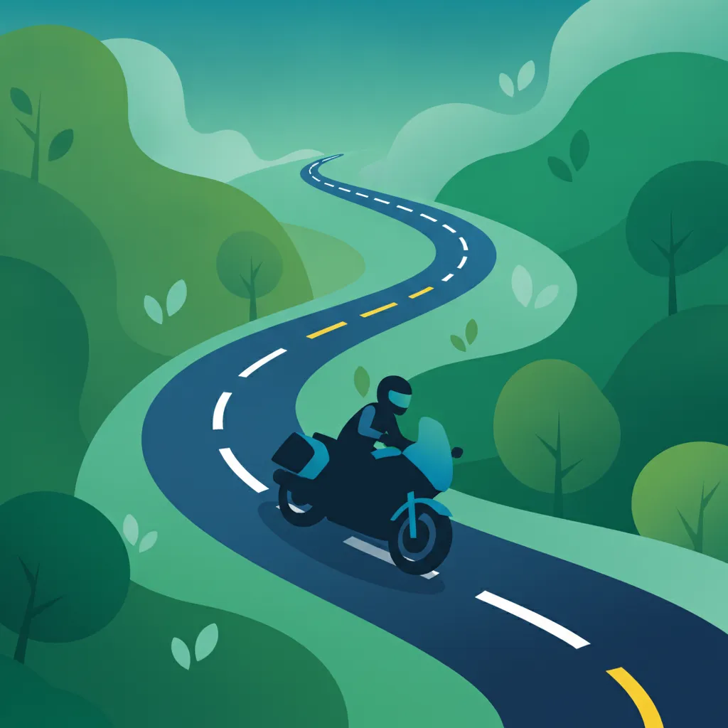 Road Markings, Lane Dividers, and Motorcycle Placement lesson image