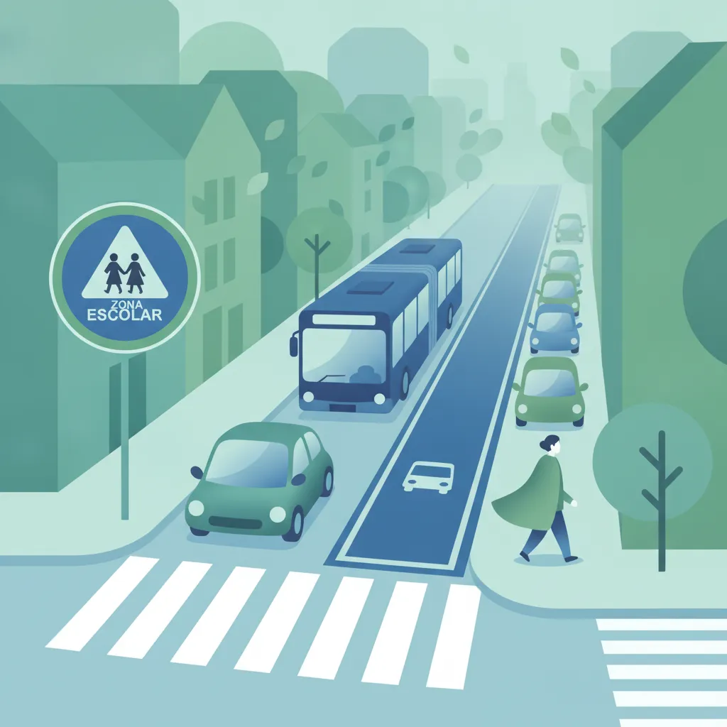 Special Zones: School Areas, Bus Lanes, and Residential Streets lesson image