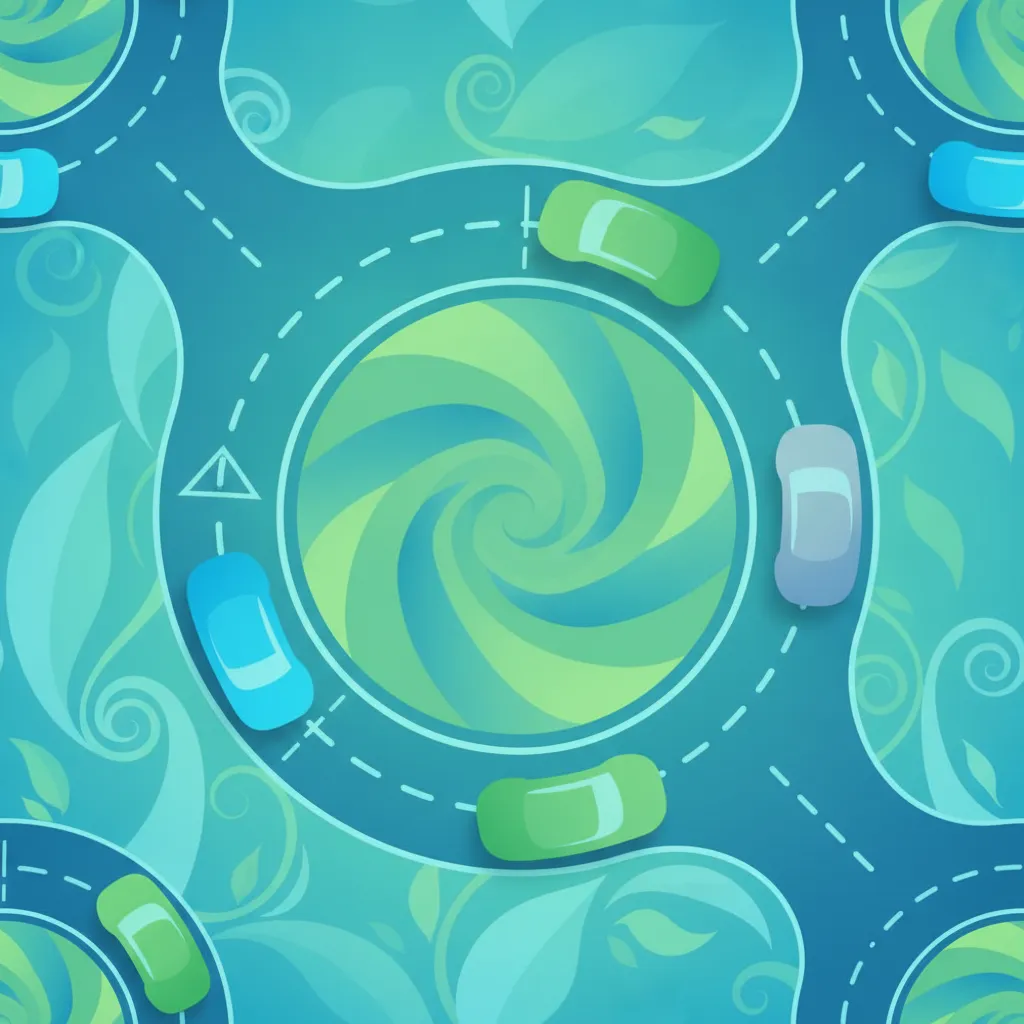 Correct Conduct in Roundabouts lesson image