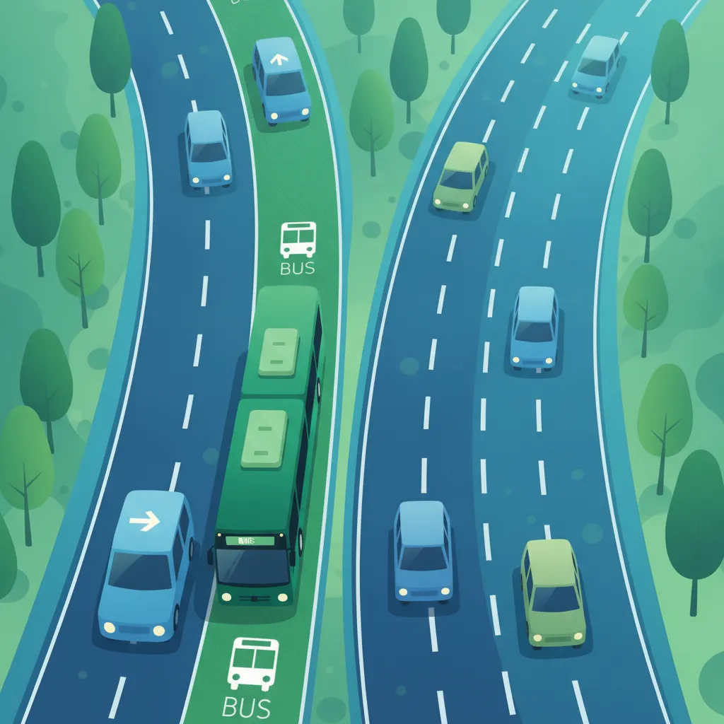 Lane Discipline and Use of Dedicated Bus Lanes lesson image