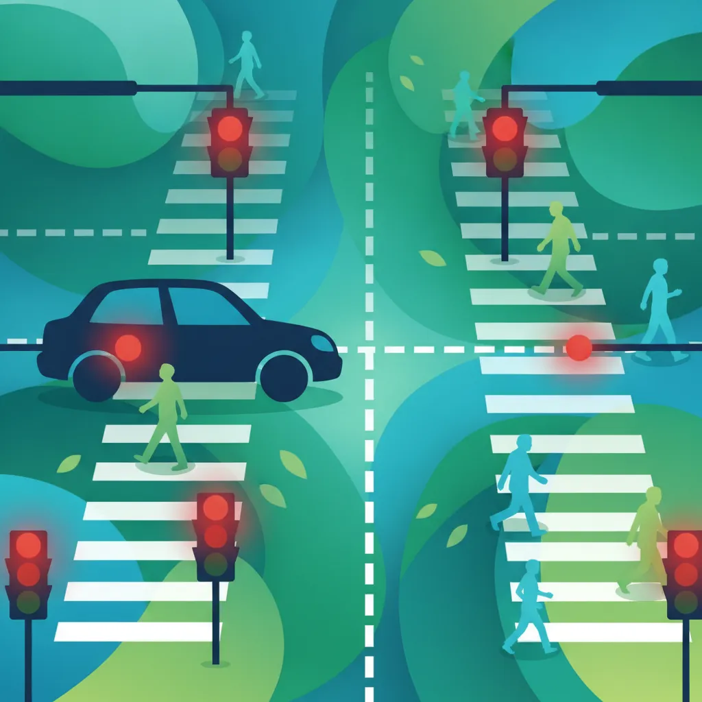 Approaching and Navigating Intersections lesson image