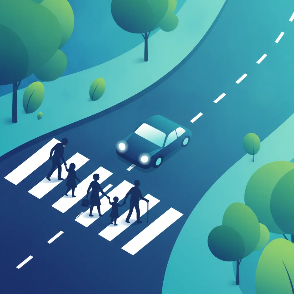 Pedestrian Crossings and Interactions with Vulnerable Users lesson image