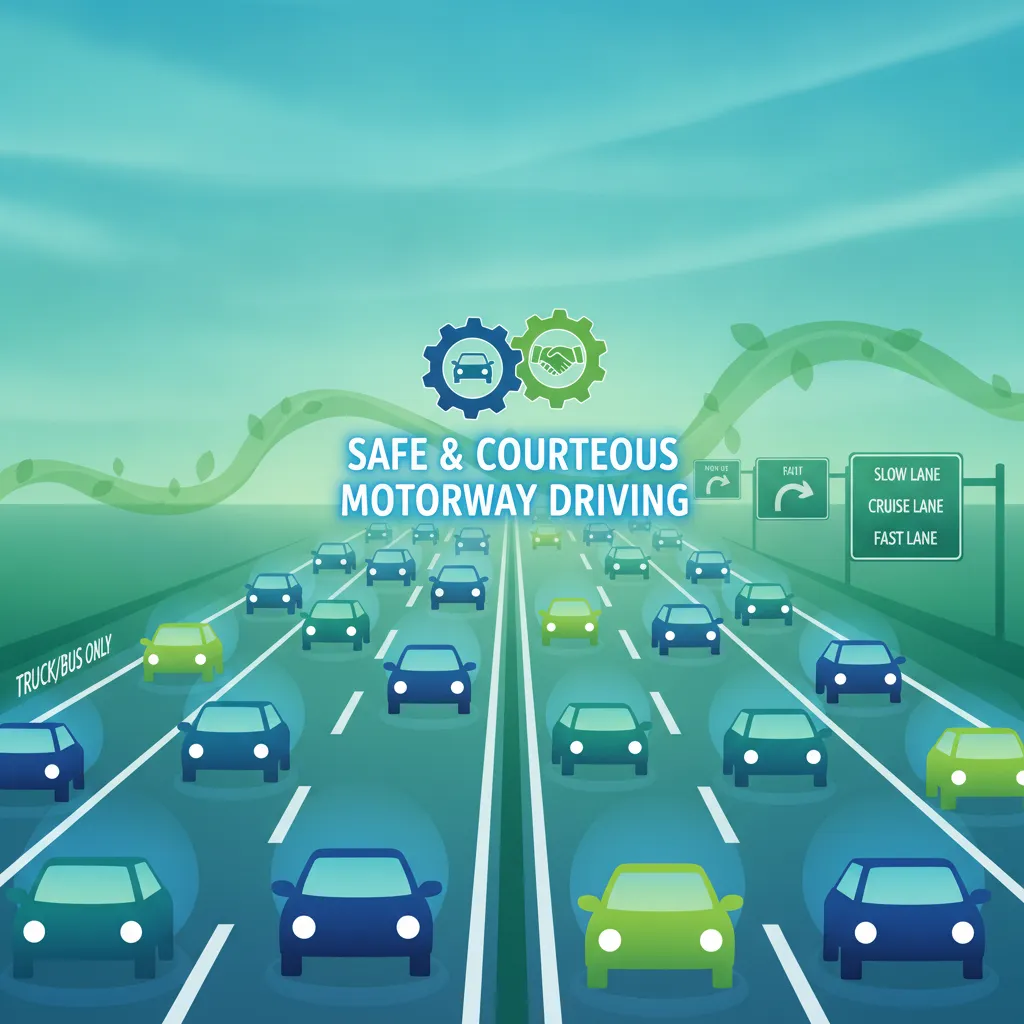 Motorway Rules and Etiquette lesson image