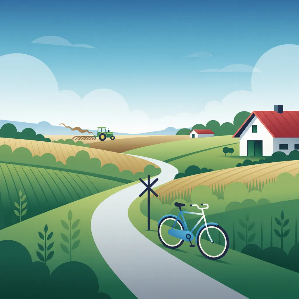 Imagen de la lección Carreteras Rurales, Caminos de Campo y Zonas Agrícolas