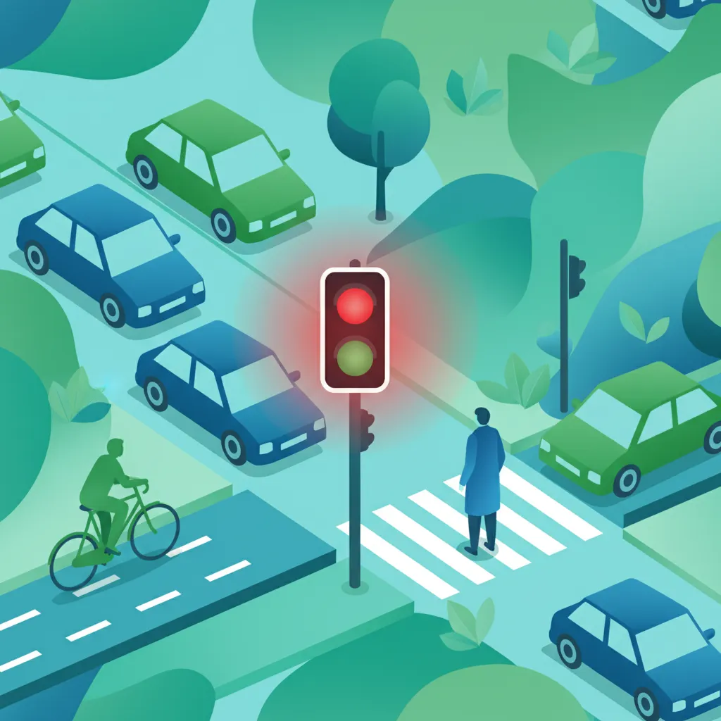 Traffic Signals and Lights (Trafiksignaler) lesson image