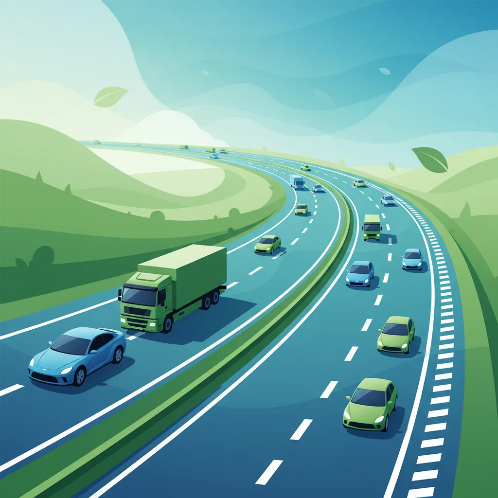 Imagen de la lección Conducir y Adelantar en Autopista