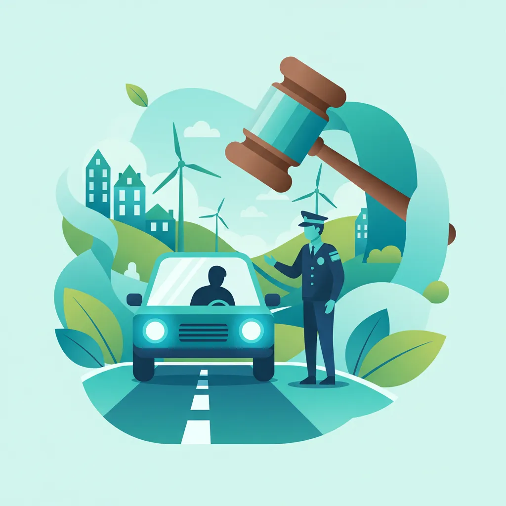 Overzichtsafbeelding van de les Juridische Gevolgen van Rijden onder Invloed