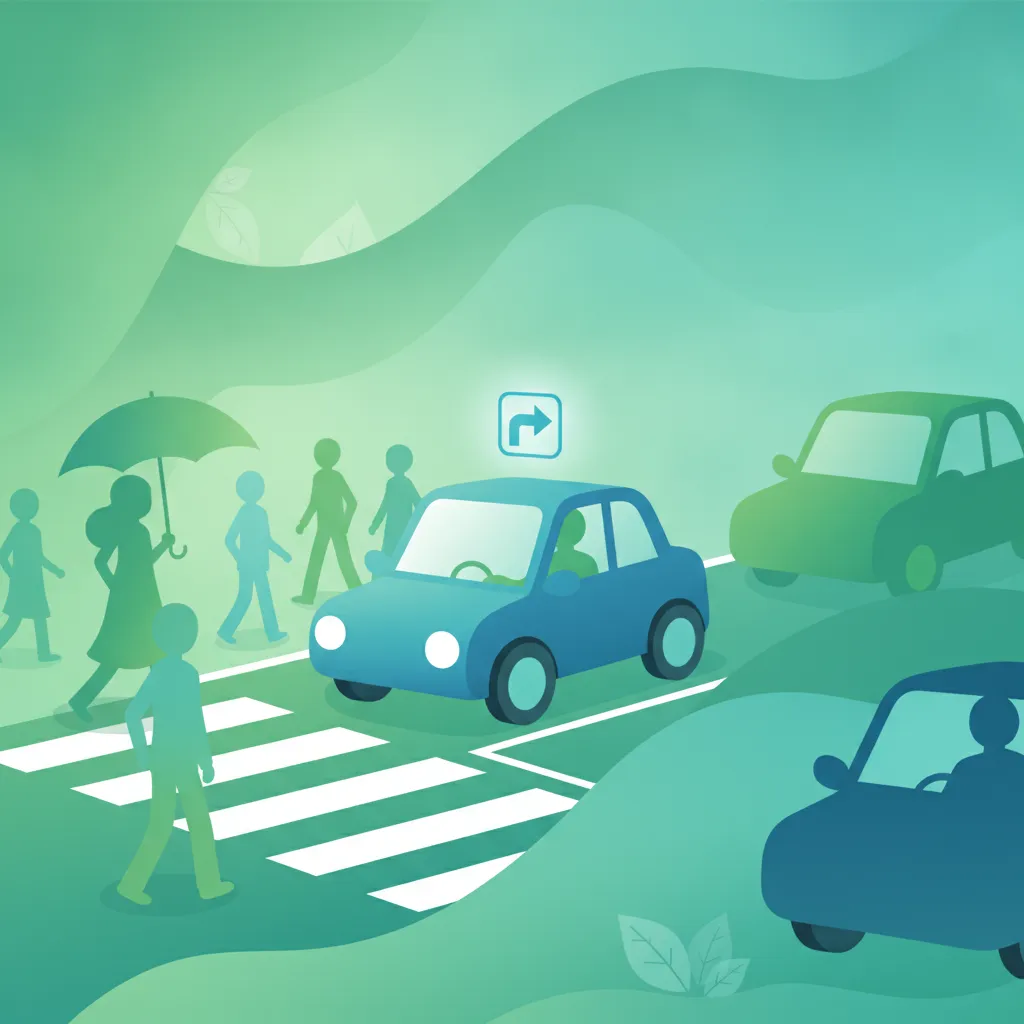 Duraklarda ve Kavşaklarda Diğer Trafik Unsurlarıyla Etkileşim dersi görseli