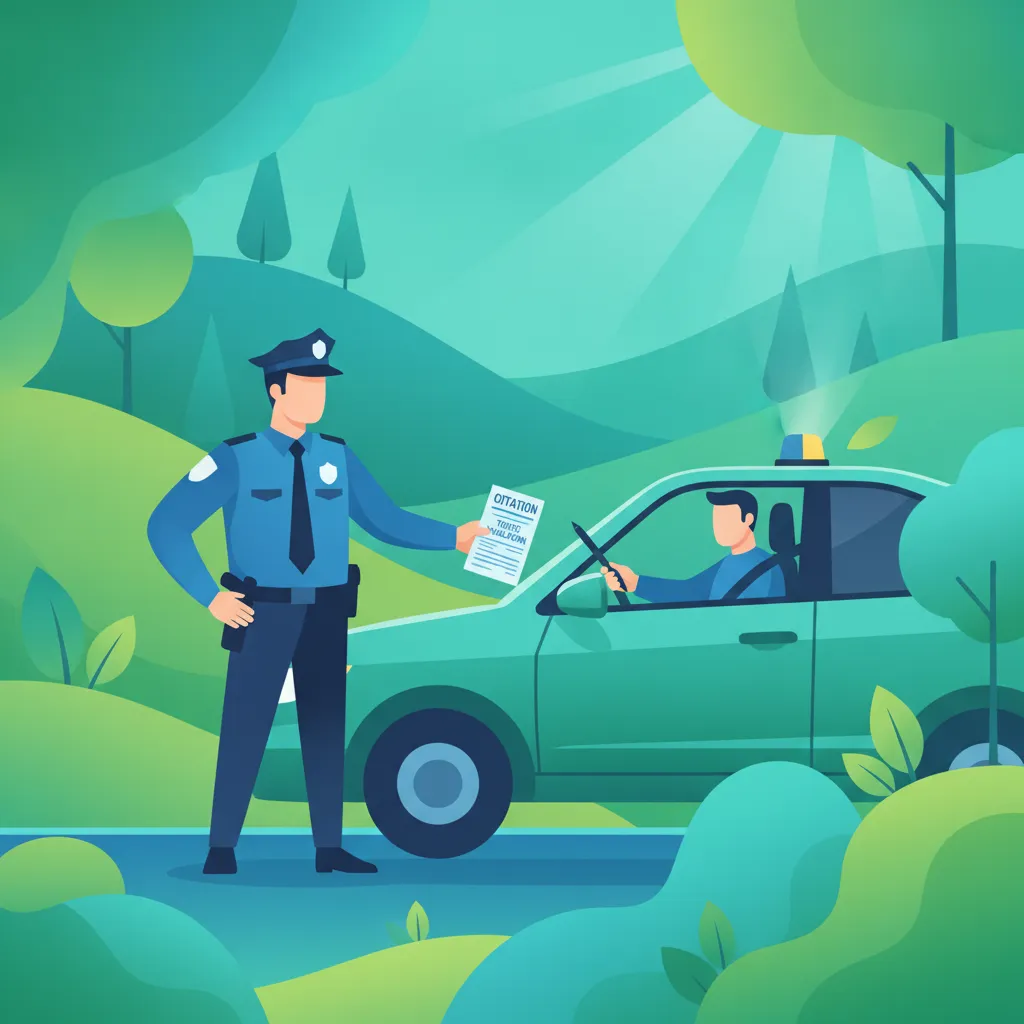 Legal Consequences of Traffic Violations lesson image