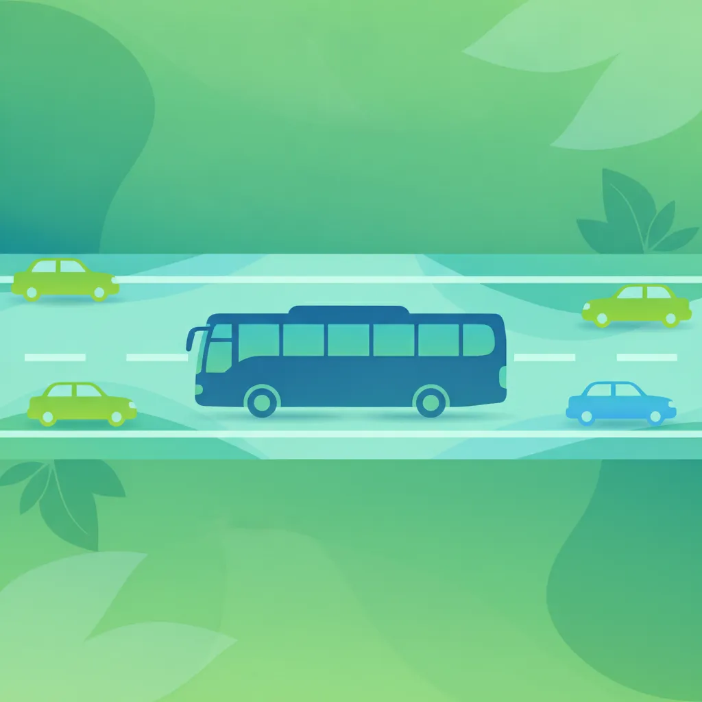 Proper Lane Discipline for Large Passenger Vehicles lesson image