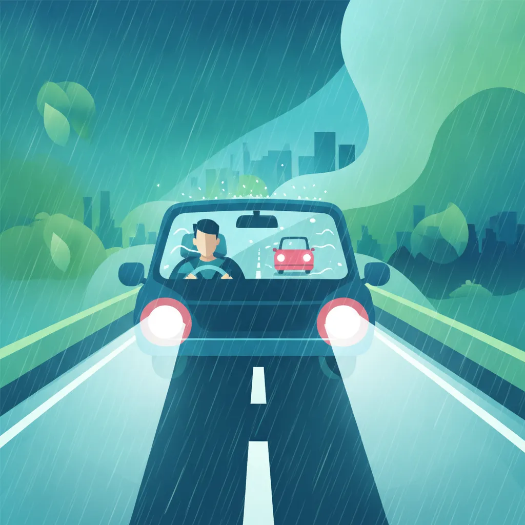 Driving in Adverse Weather Conditions (rain, fog, night) lesson image