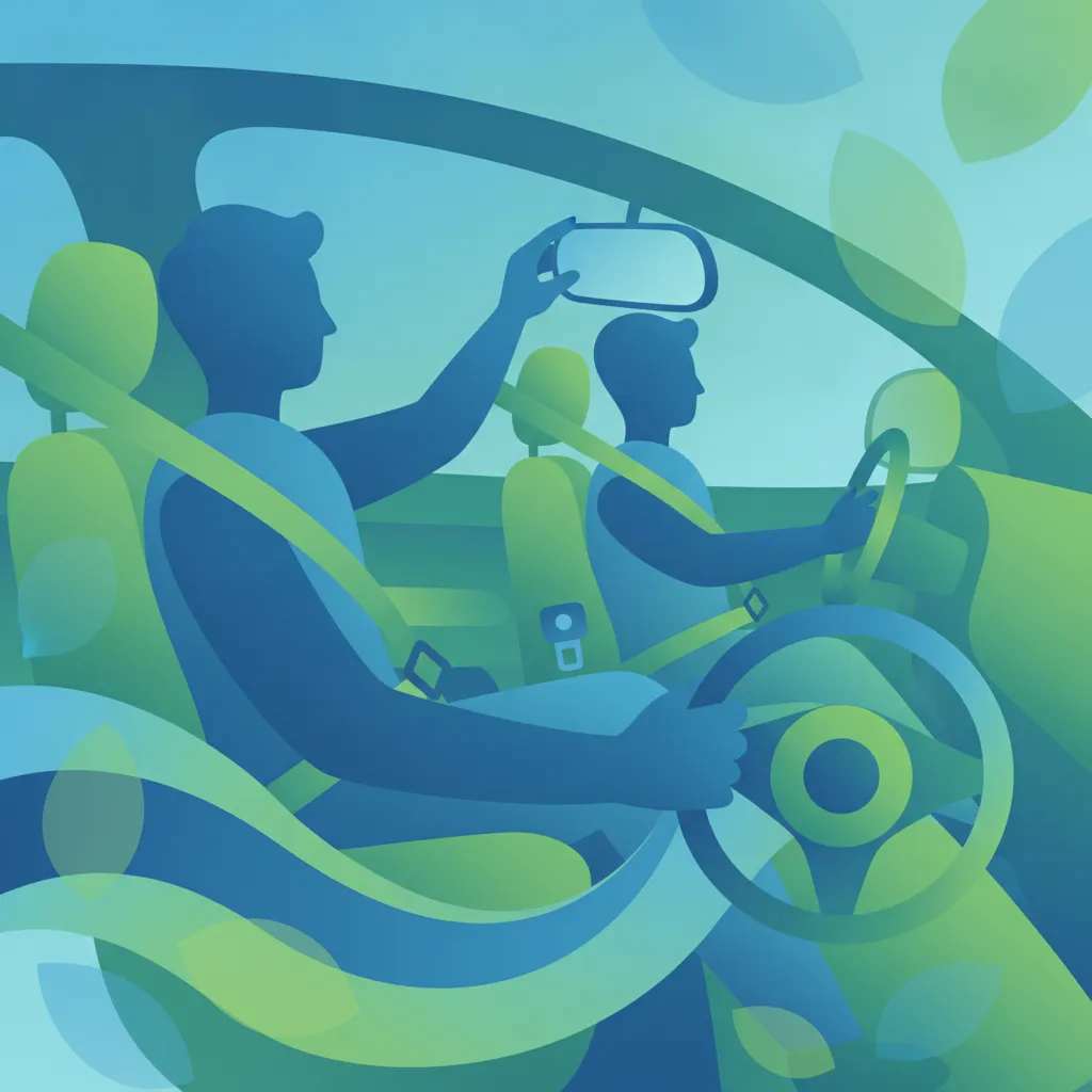 Ergonomische Anpassungen und Bedienelemente für das Wohlbefinden von Fahrer und Fahrgästen Unterrichtsbild