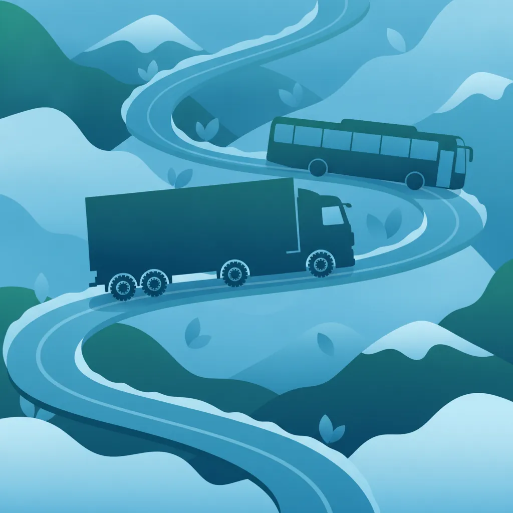 Austrian Winter Tyre Regulations for Lorries and Buses