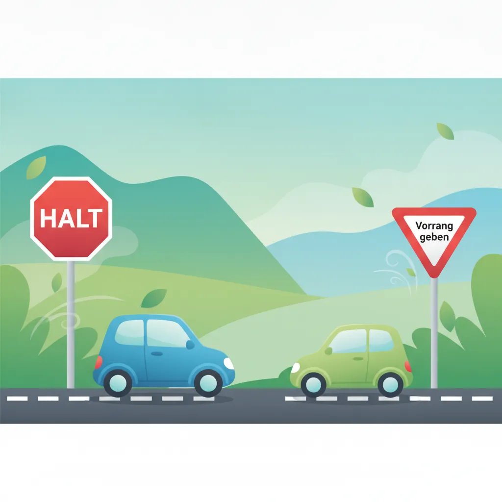 Understanding Stop and Give Way Signs in Austrian Traffic