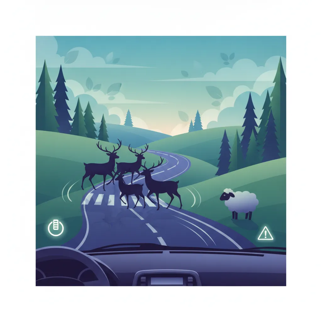 Dealing with Wild Animals and Livestock on Austrian Roads