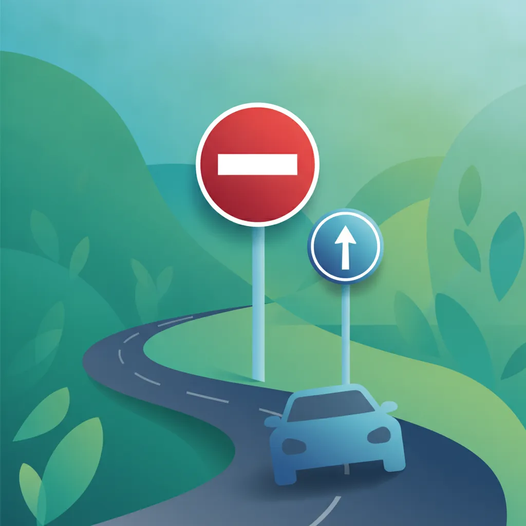 Belgian Regulatory and Prohibitory Traffic Signs