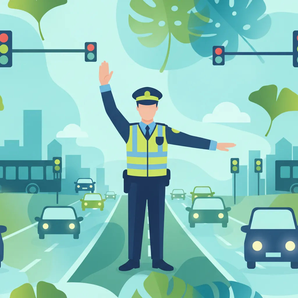 Understanding Belgian Traffic Police Hand Signals