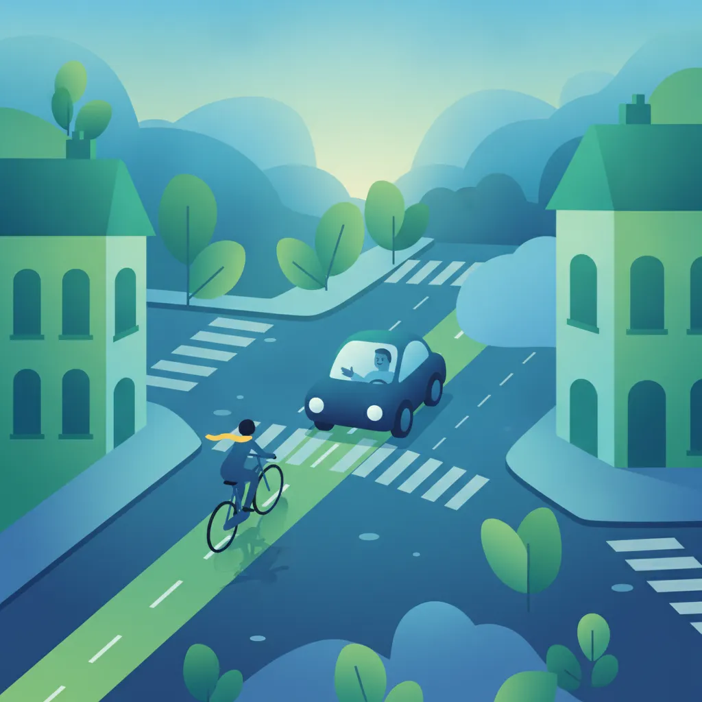 Belgian Cycling Lanes and Cyclist Rights for Drivers