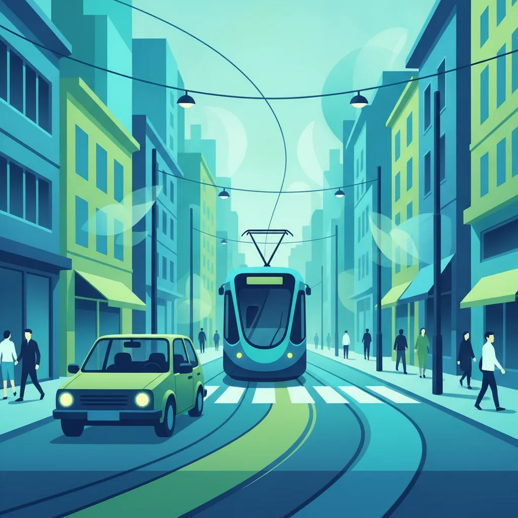 Sesja ćwiczeń Poruszanie się po torowiskach tramwajowych w belgijskim ruchu drogowym