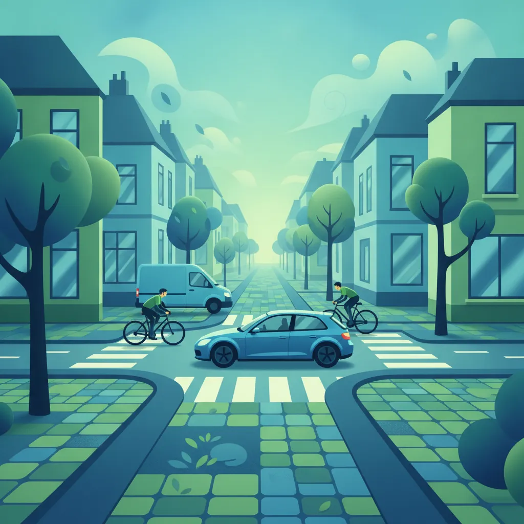 Belgian Right of Way at Unmarked Crossroads