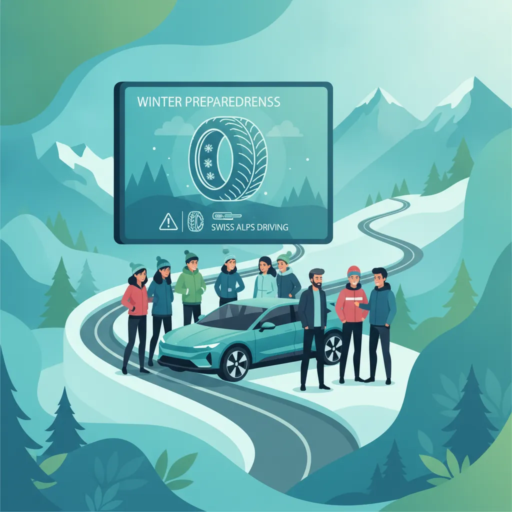 Swiss Winter Tyres, Driving Responsibility & Hazard Management for Your Theory Exam