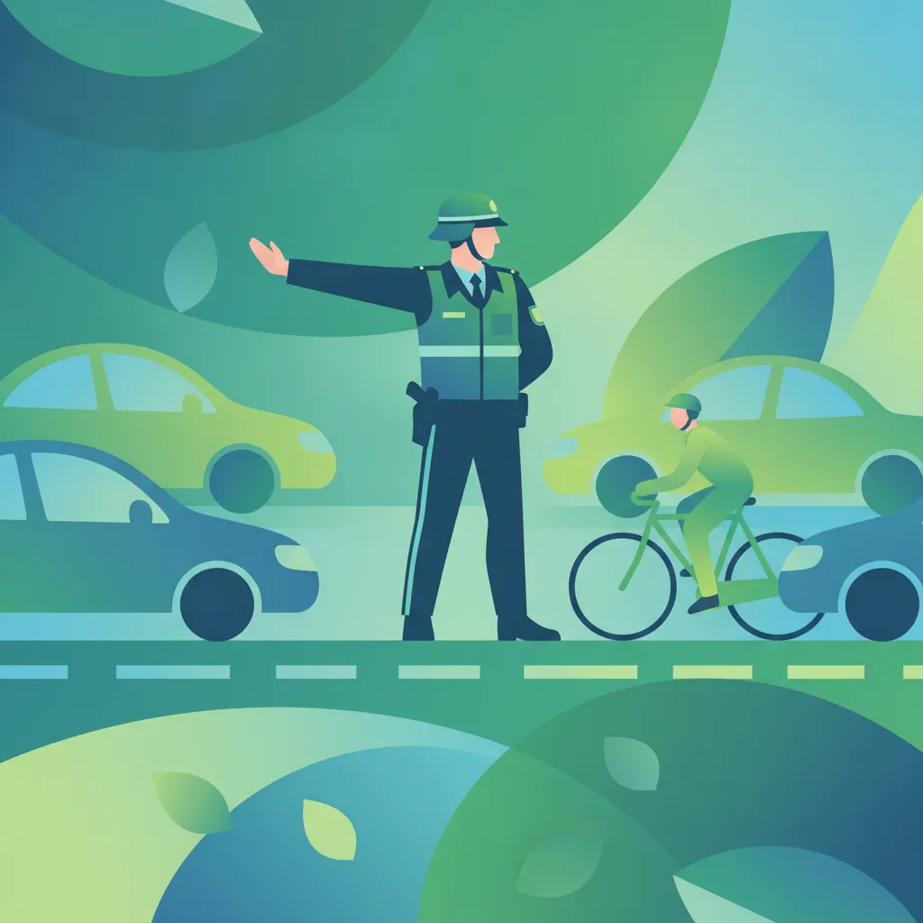 Police Hand Signals in German Traffic