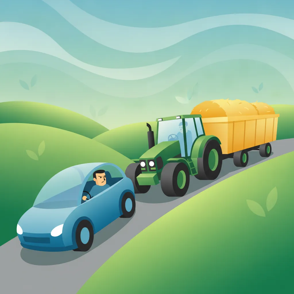 Rules for Agricultural & Slow Vehicles in German Traffic