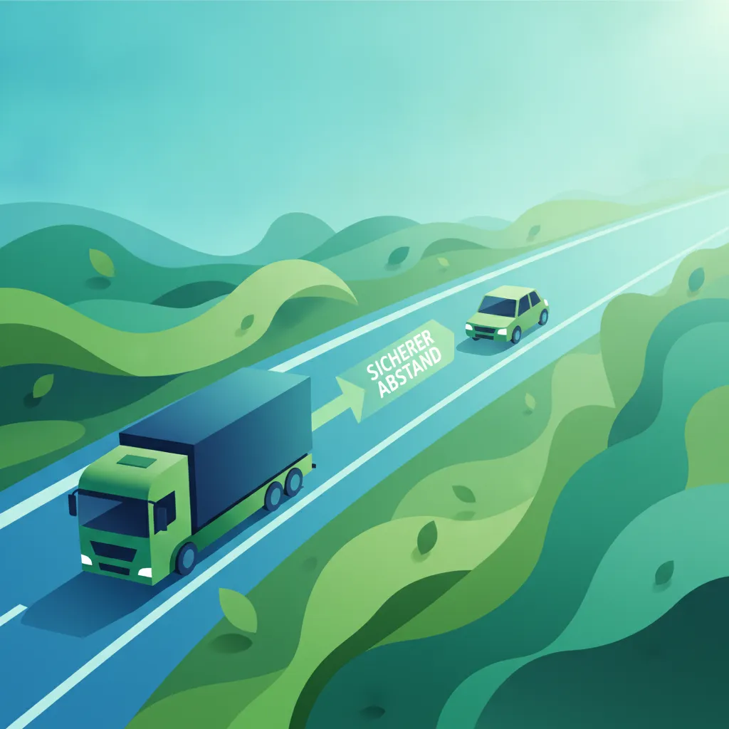 Following Distances for Trucks and Commercial Vehicles in Germany