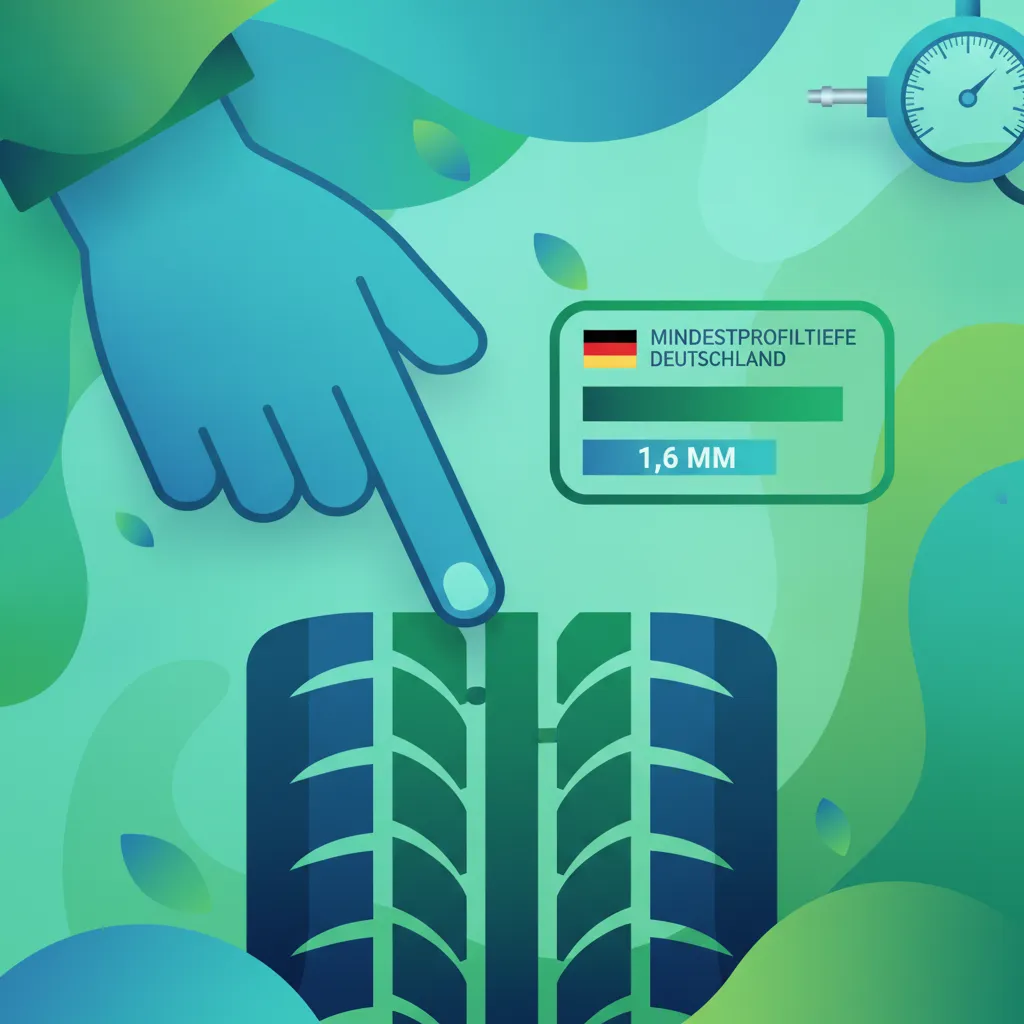 German Tyre Rules: Tread Depth, Pressure & Condition Practice Session