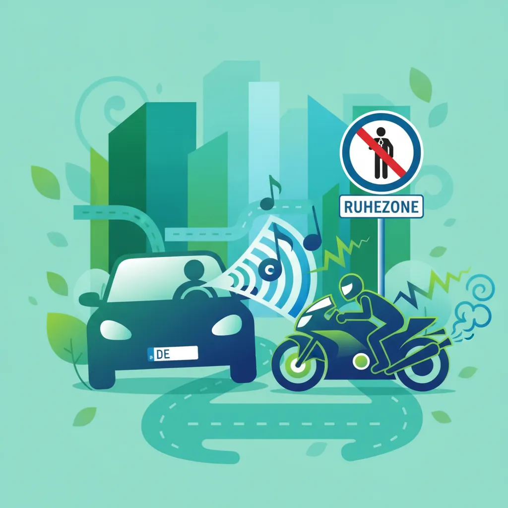 Noise Rules: Horn, Engine, and Audio in German Traffic