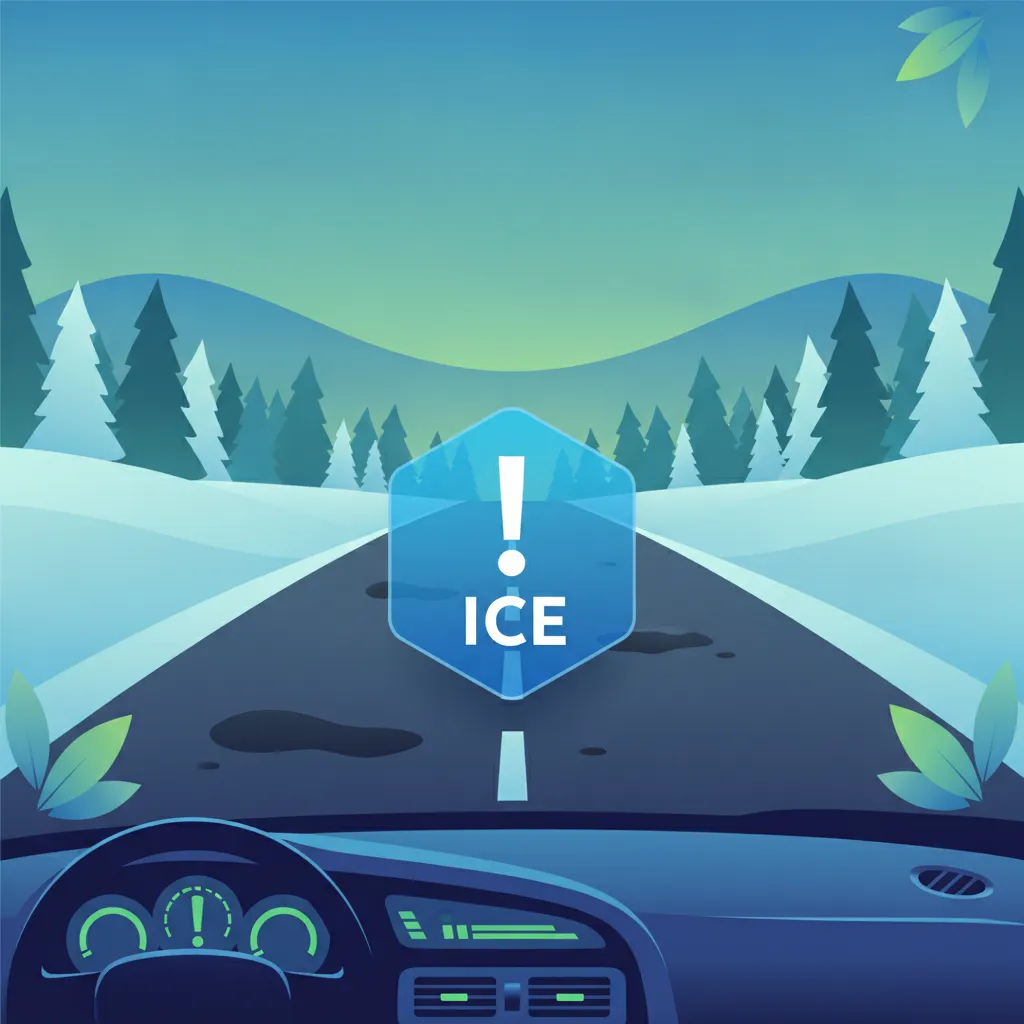 Black Ice (Glatteis) Safety in German Traffic