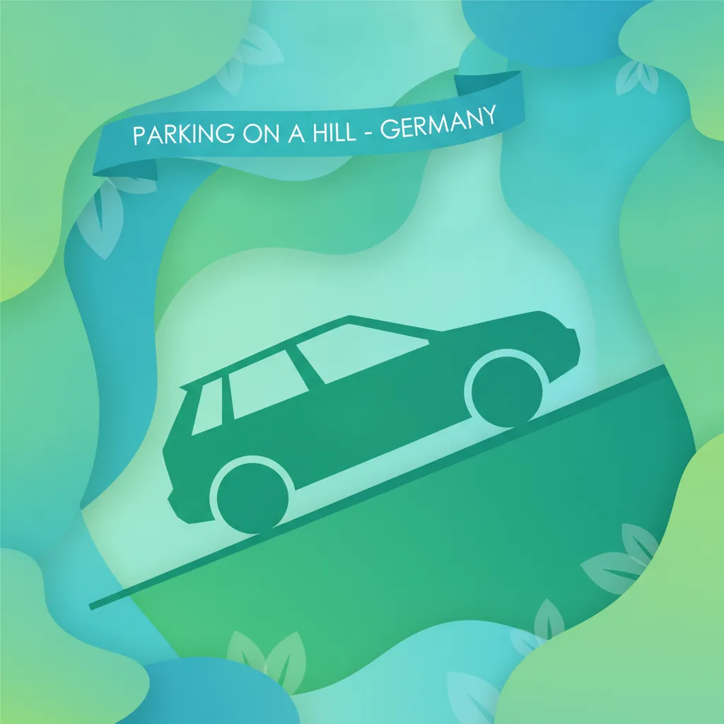Deutsche Führerscheintheorie: Sicher an Hügeln und Steigungen parken