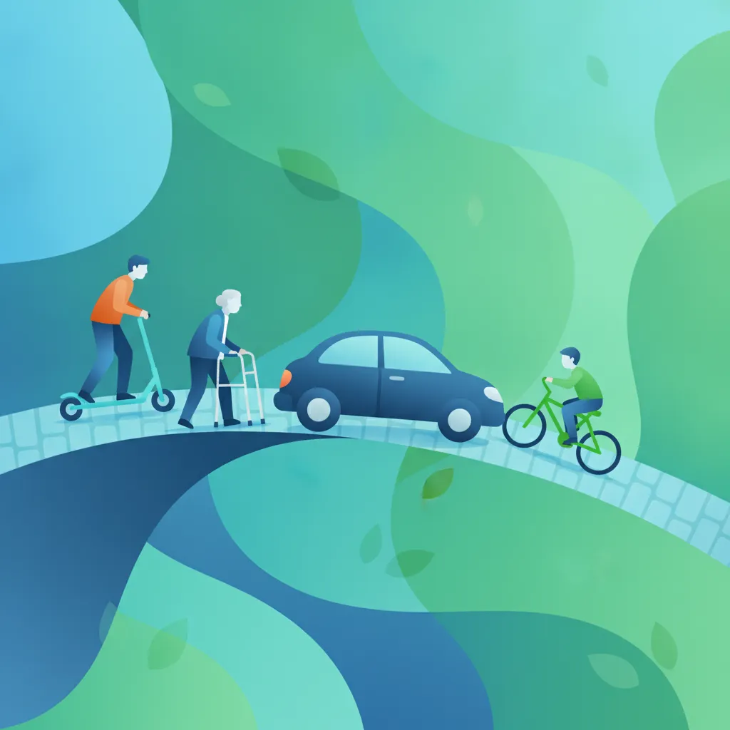 Practice Danish Rules for Cyclists, Pedestrians & Vulnerable Road Users