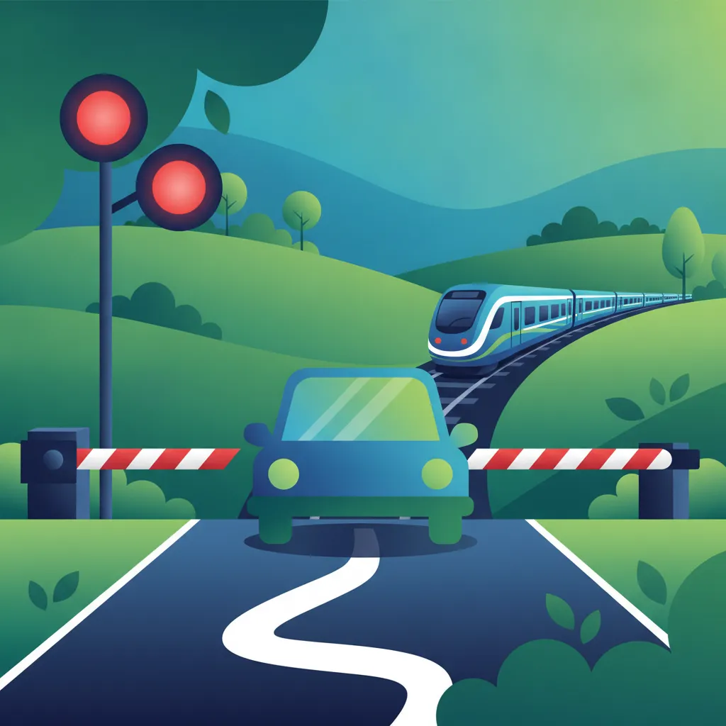 Danish Railway Level Crossings: Rules and Safety