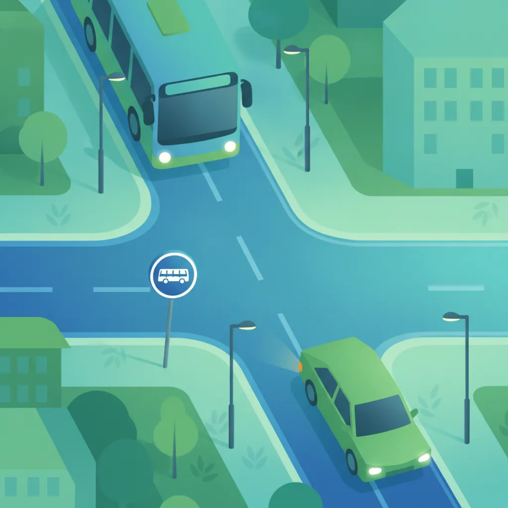 Verkehrsregeln für Sonderfahrspuren in Dänemark