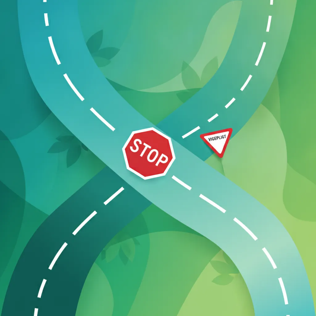 Understanding Stop and Give Way Signs in Danish Traffic