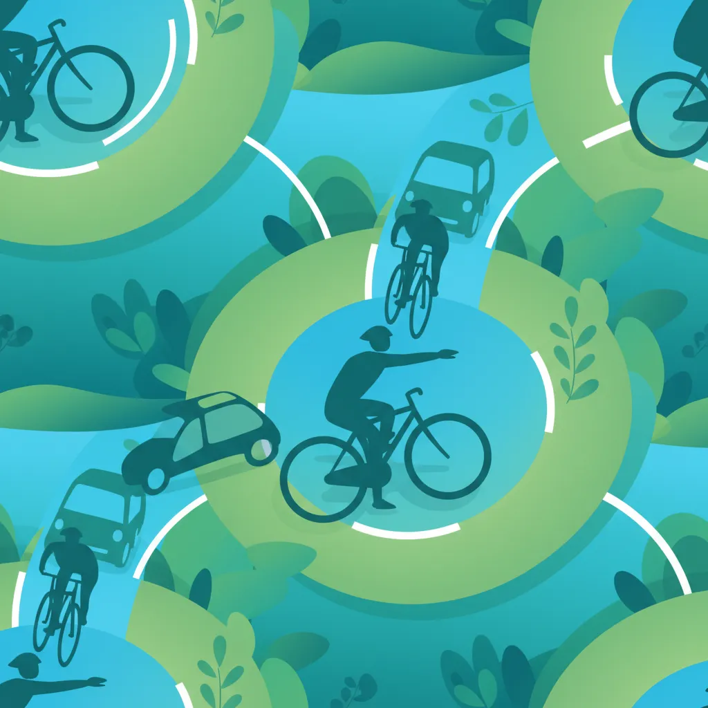Sesión de práctica de Normas de Prioridad para Grupos de Ciclistas en Intersecciones y Rotondas en España